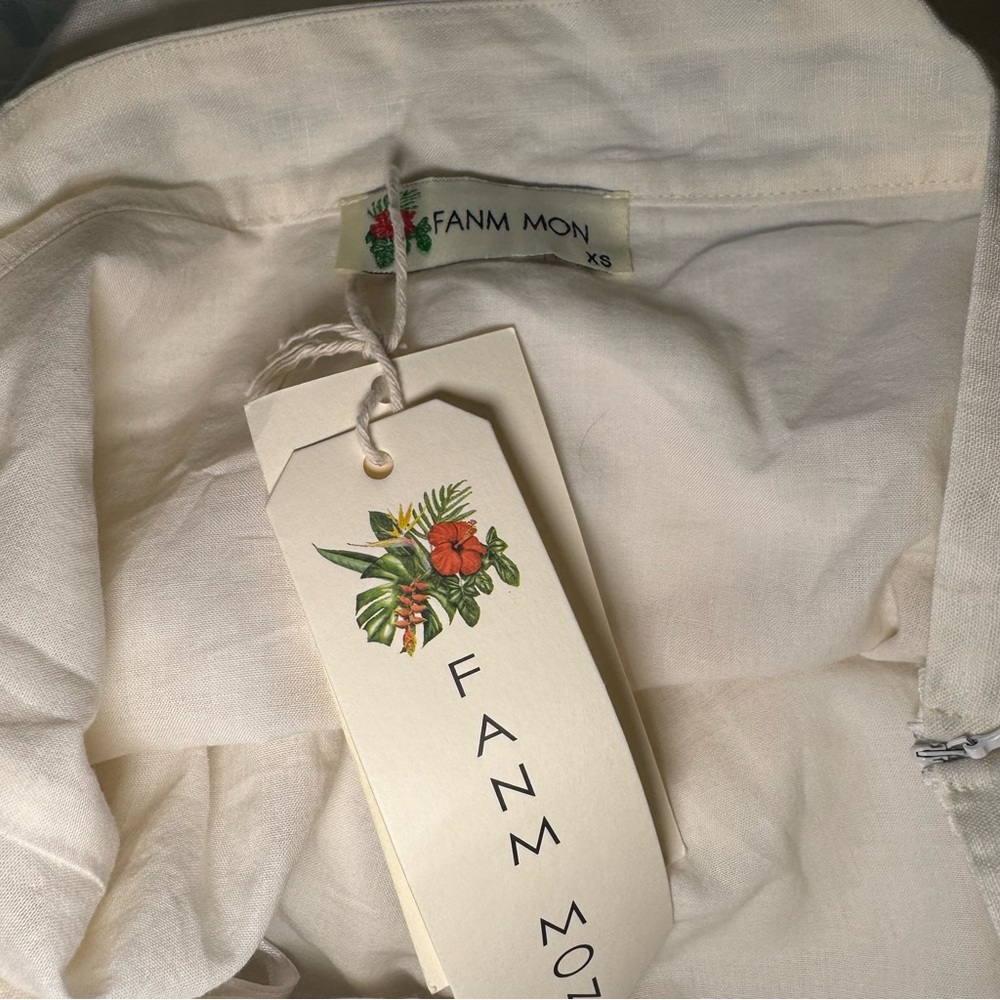 Fanm Mon Fol Skirt Set in Ivory - Picture 12 of 14